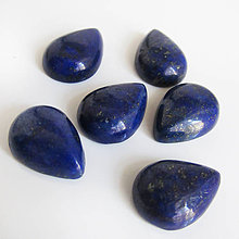 Minerály - Kabošon slza 10x14mm (Lapis Lazuli) - 8292201_