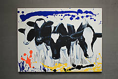 Obraz na plátne kravy
