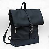 Batohy - Batoh (roll-backpack čierny) - 8296004_