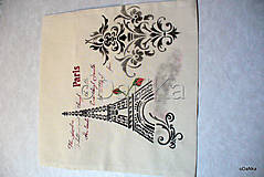 Úžitkový textil - obliečka na vankúš Paris - 8301993_