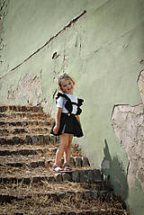 Detské oblečenie - Sukňa EMA čierna - 8305527_