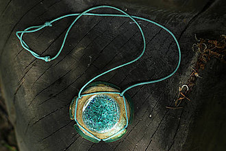 Náhrdelníky - náhrdelník lagúna - 8307773_