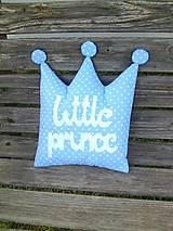 Detský textil - Little prince modrý - 8308350_