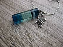 Náhrdelníky - Farebný a dúhový živicový náhrdelník - 8308311_