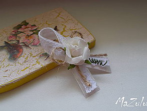 Svadobné pierka - svadobné pierko malé vintage - 8322302_