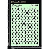 Nástroje - VÝPREDAJ! Dusty Attic - Raindrops (šablóna s dažďovými kvapkami) - 8321699_