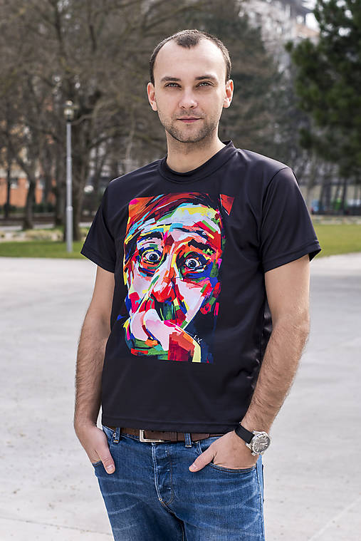  - ZLACNENÉ - Pánske tričko Jaro Filip - skladom veľkosť M - 8330051_