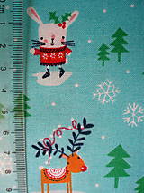 Textil - Bavlnená látka Merry Little Christmas - Friends - 8335063_