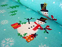 Textil - Bavlnená látka Merry Little Christmas - Friends - 8335065_