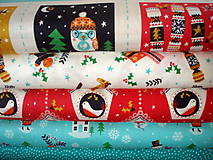 Textil - Bavlnená látka Merry Little Christmas - Friends - 8335066_