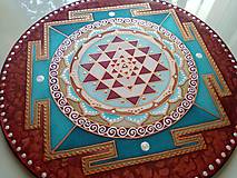 Dekorácie - Mandala Sri Yantra - 8336025_