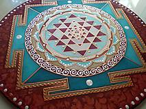 Dekorácie - Mandala Sri Yantra - 8336028_