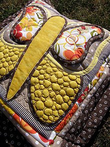 Úžitkový textil - Krajina divých kvetov - motýľ - žlté prevedenie - 8355349_
