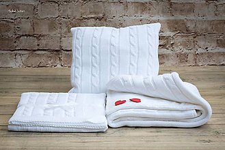 Detský textil - Súpravička pre bábätko, OEKO-TEX® - Biela - 8359232_