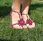 Ponožky, pančuchy, obuv - Barefoot sandálky - 8370785_