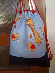Batohy - detský batoh žirafka - 8385537_