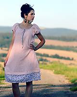 Šaty - Růžové šaty - 8402709_