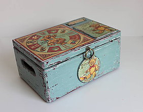 Úložné priestory & Organizácia - Vintage box - 8407664_