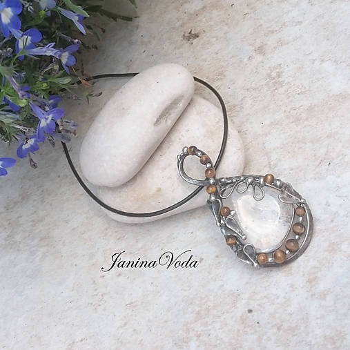 Náhrdelníky - ..ROCHUS . náhrdelník - 8418660_