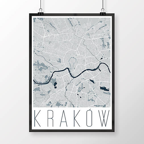 Obrazy - KRAKOV, moderný, svetlomodrý - 8421389_