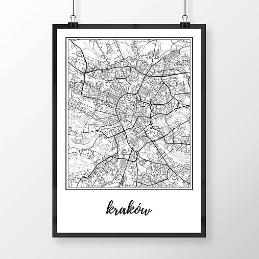 Obrazy - KRAKOV, klasický, biely - 8422090_