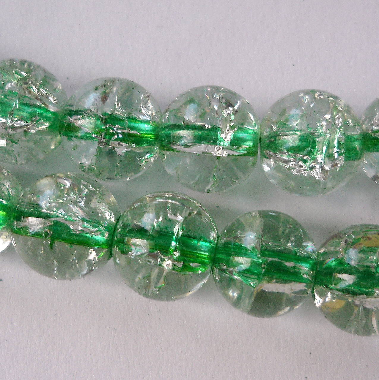 Sklenené KRAKL s prieťahom-10mm-1ks