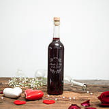Nádoby - Fľaša na svadobné víno_03 - 8426114_