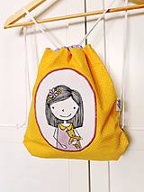 Detské tašky - Len ja a môj svet - batôžtek pre dievčatko III. - 8428096_