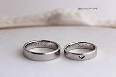 Prstene - minimalistické obrúčky - 8427208_