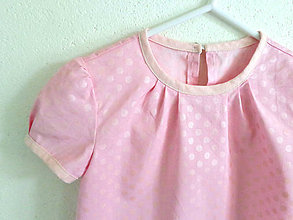 Detské oblečenie - tunika " Pink Perla " - 8432978_