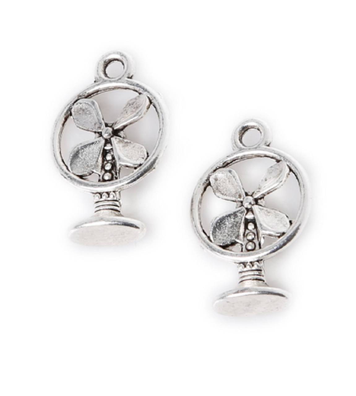 Prívesok strieborný ventilátor 1,1 x 1,8 cm