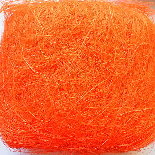 Sisal-cca 50g (oranžová)