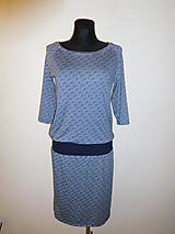 Šaty - V odstínech modré - 8456447_
