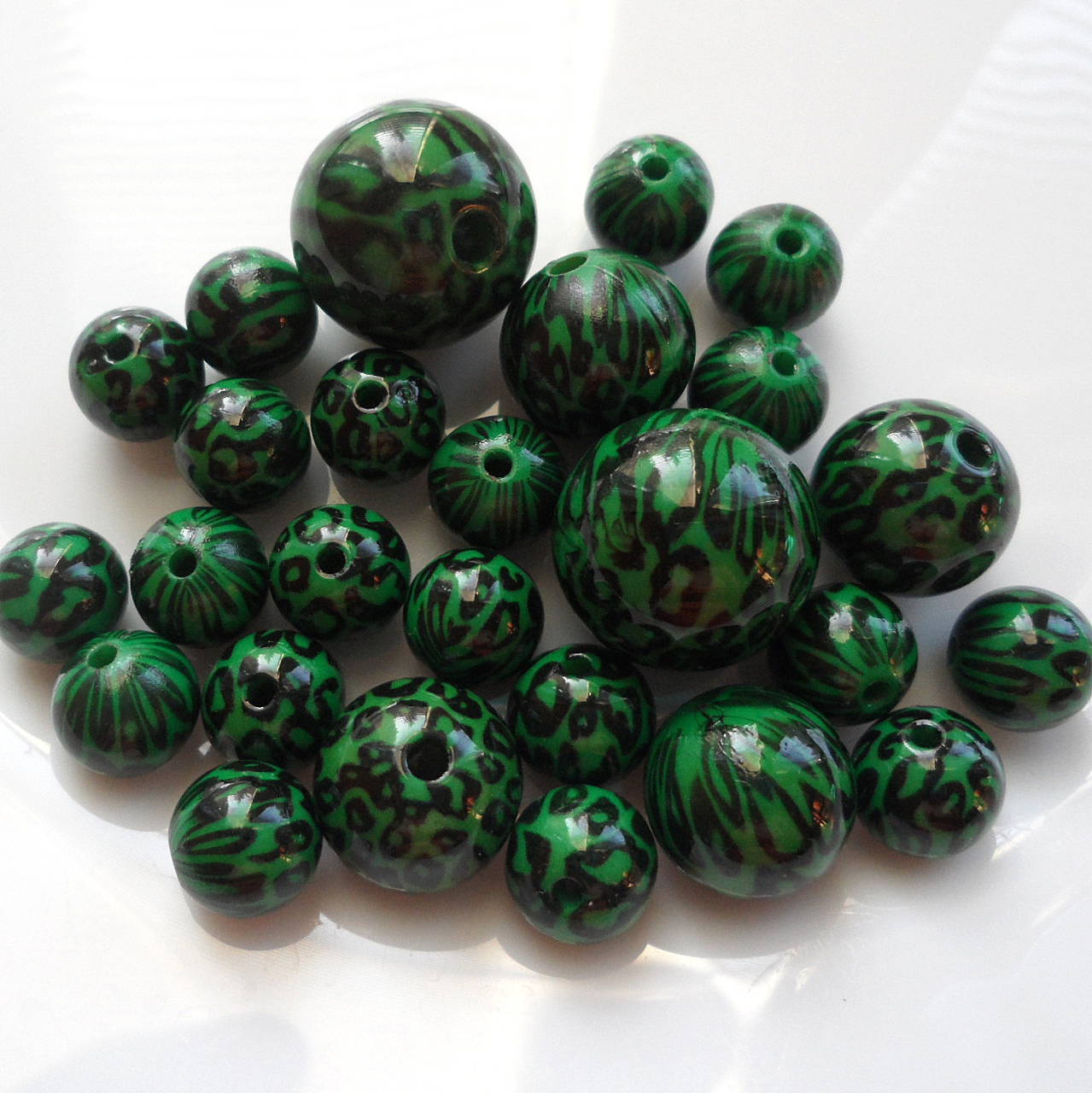 MIX plast (zelená-26ks)