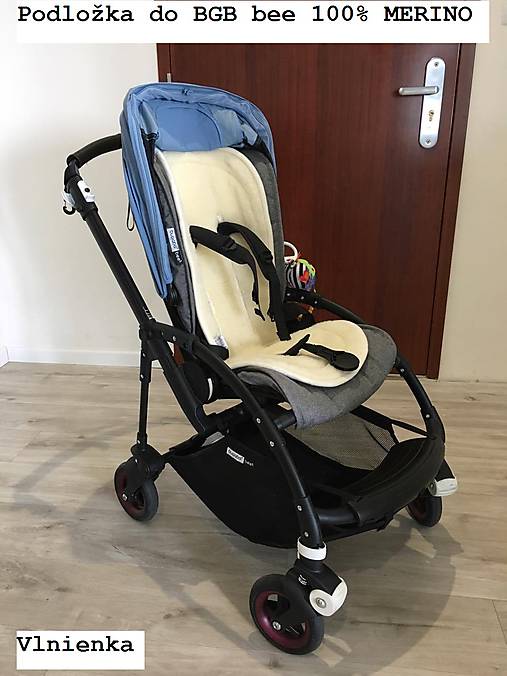 bugaboo seat liner ice blue