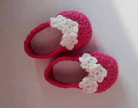 Ponožky, pančuchy, obuv - Baby balerínky     /capačky/papučky/ - 8472191_