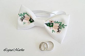 Pánske doplnky - Vintage motýlik - 8471497_