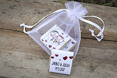 Darčeky pre svadobčanov - Čokoládky Mesačná láska - 8475434_