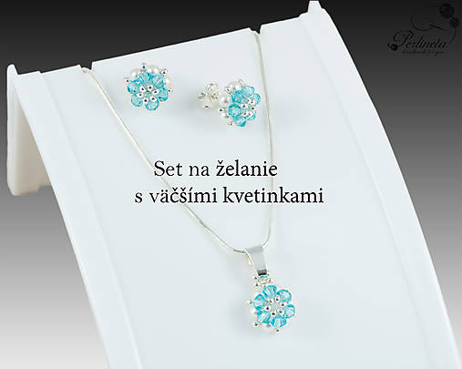 Sady šperkov - Facile Light Turquoise Set MAX. - 8477284_