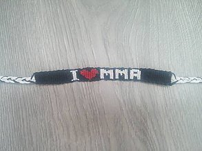 Náramky - I love MMA - 8494143_