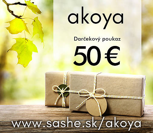 Darčekové poukážky - Darčekový poukaz 50 Eur - 8494852_