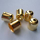 Komponenty - Koncovka 8x7mm-zlatá-1ks - 8503273_
