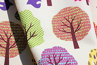 Textil - Letní stromy - 8511880_