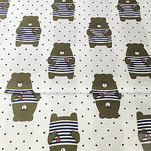 Textil - mackovia; 100 % bavlna, šírka 160 cm, cena za 0,5 m - 8518129_