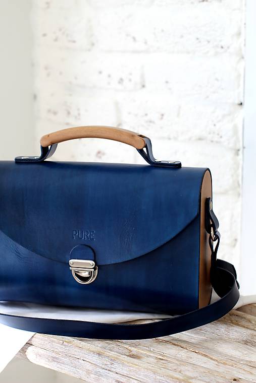 Kabelky - Kabelka na rameno SATCHEL BAG ROYAL BLUE - 8518503_