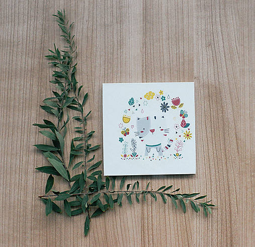 Papiernictvo - Leporelo 13x13 ,,Micka,,  - 8521689_