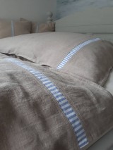 Úžitkový textil - Ľanové posteľné obliečky Mediteran Style - 8523676_
