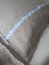 Úžitkový textil - Ľanové posteľné obliečky Mediteran Style - 8523680_