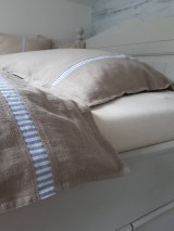 Úžitkový textil - Ľanové posteľné obliečky Mediteran Style - 8523687_