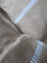 Úžitkový textil - Ľanové posteľné obliečky Mediteran Style - 8523690_